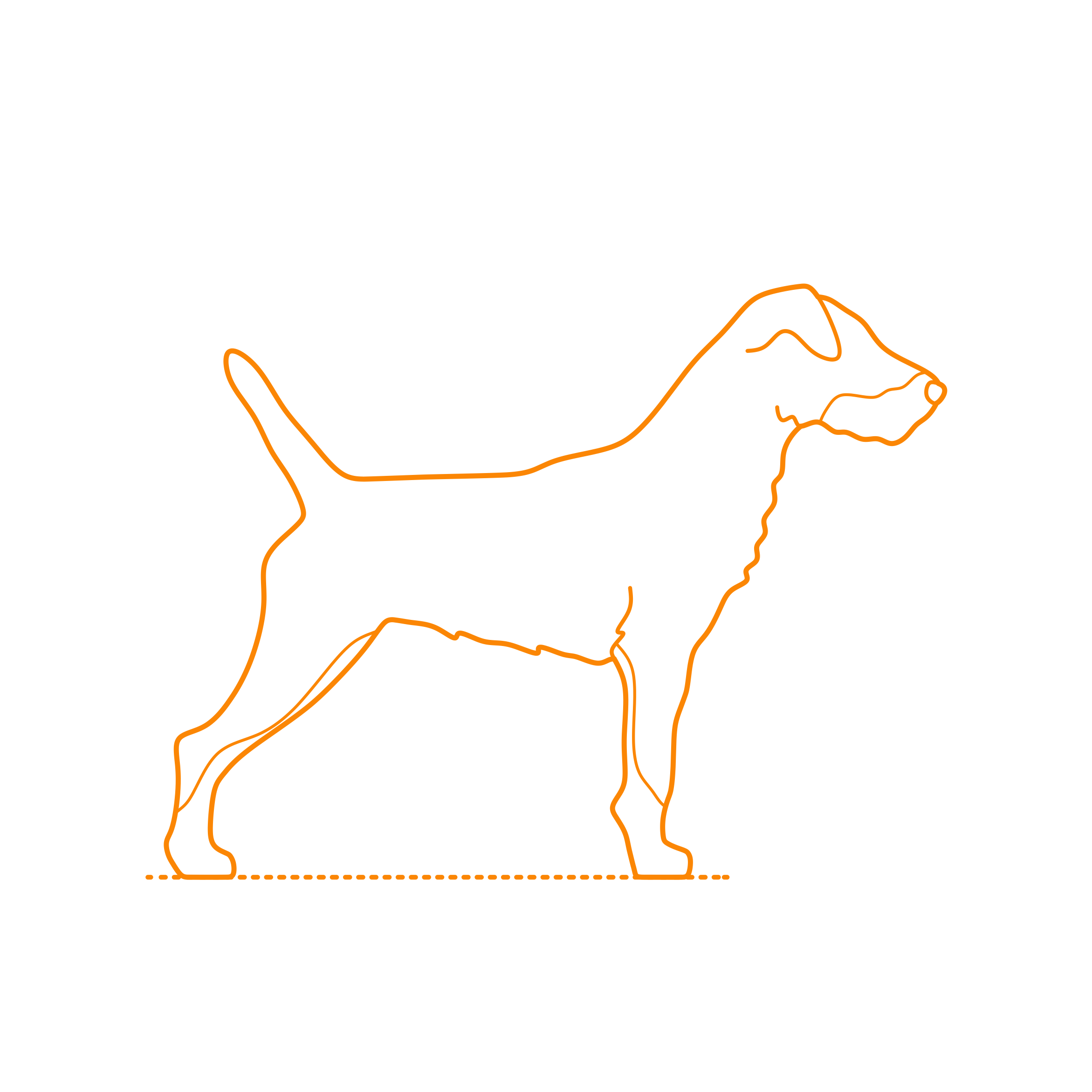 Animals Dogs Jagdterrier Tracing Svg Vector Free Vectors